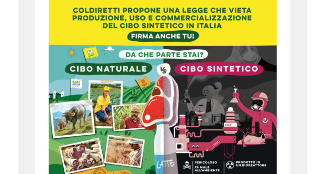 Cucina italiana sempre più green, ma all’estero 3 piatti su 4 sono taroccati. Il falso “made in Italy” invade il mondo. Petizione contro il cibo sintetico